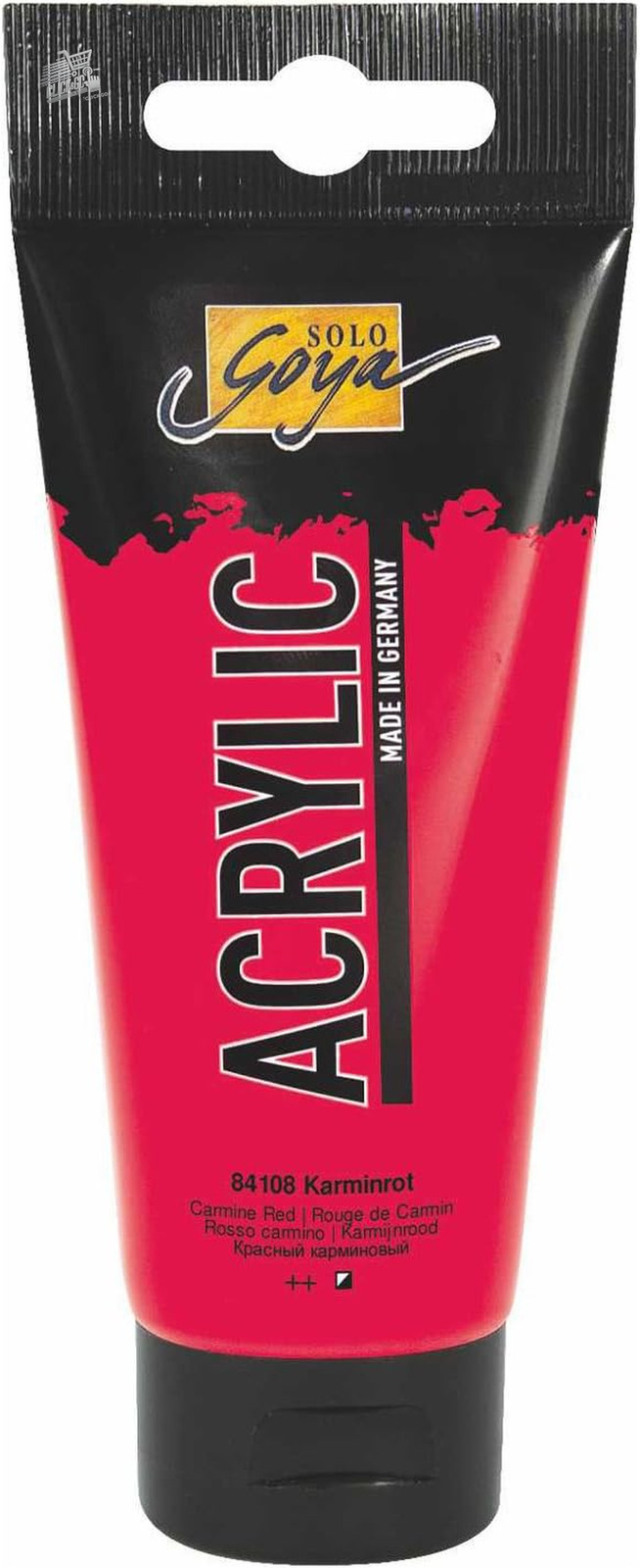 Solo Goya Acrylic Paint 100ml Carmine Red Professional Studio Color