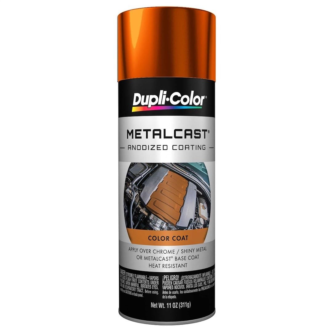 MC205 Metalcast Automotive Spray Paint – Orange Copper Anodized Coating – 11 …