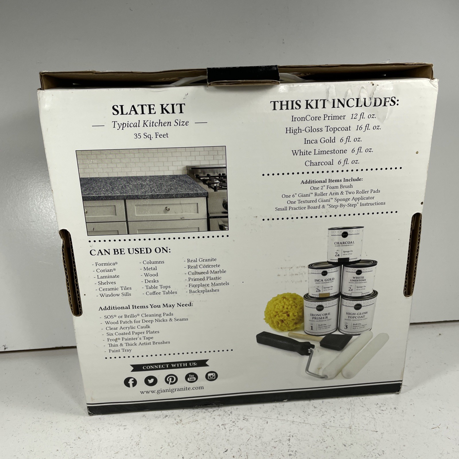 Giani Countertop Paint Sicilian Sand Kit (A055/056)
