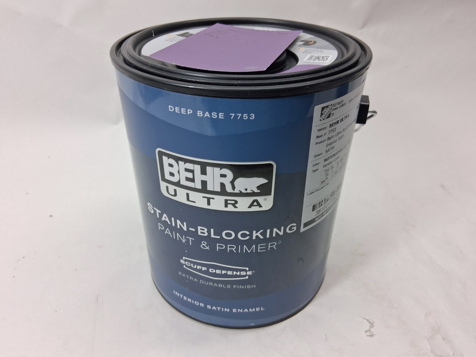Notorious (M570-6) Behr Ultra Scuff Defense Stain-Blocking Paint And Primer