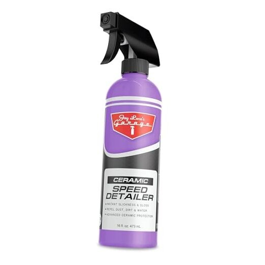Jay Leno’s Garage Ceramic Speed Detailer Spray Quick Car Detailer for Cars
