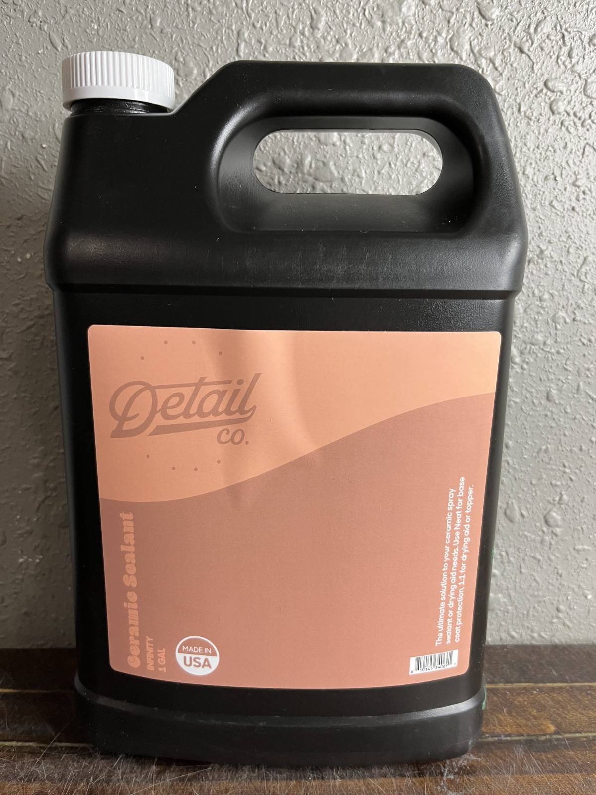 Detail Co Infinity Ceramic Sealant Spray Topper Drying Aid 1 Gallon 1 Gal