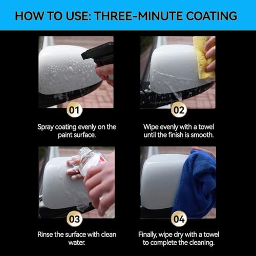 2PCS Nano Quick Coat Restore Coating Spray, 2026 Advanced Nano Quick Effect