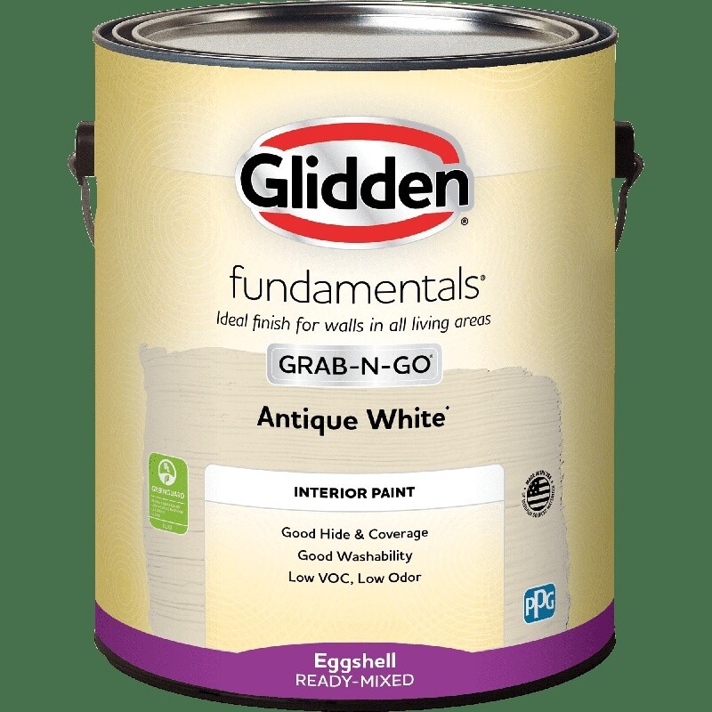 Low VOC Interior Paint Eggshell Washable Good Coverage Fast Drying 1 Gallon New