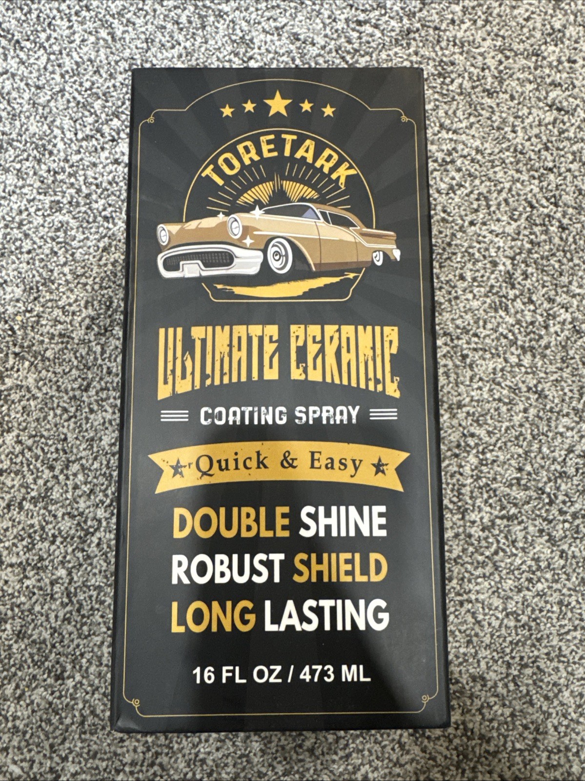 Ceramic Coating for Cars Polish 16 Oz Shine Nano Car Wax Coating Spray w/ Towel
