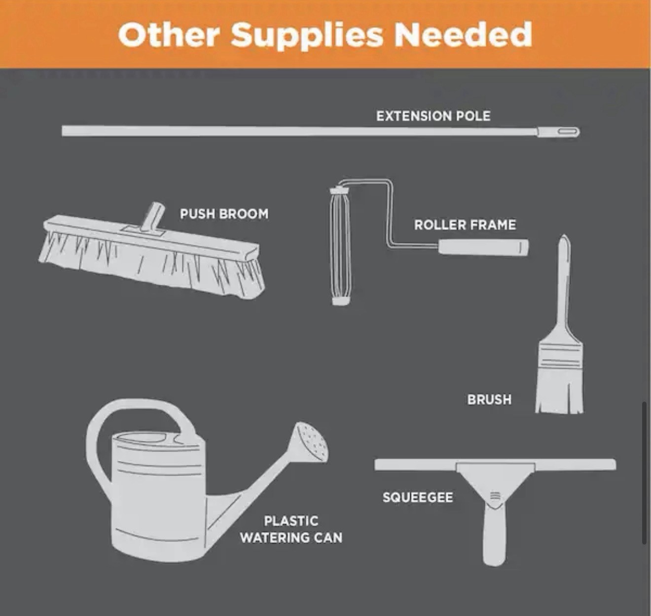 Rust-Oleum RockSolid 1 Car Garage Floor Kit – 90 oz. – Gray Polycuramine