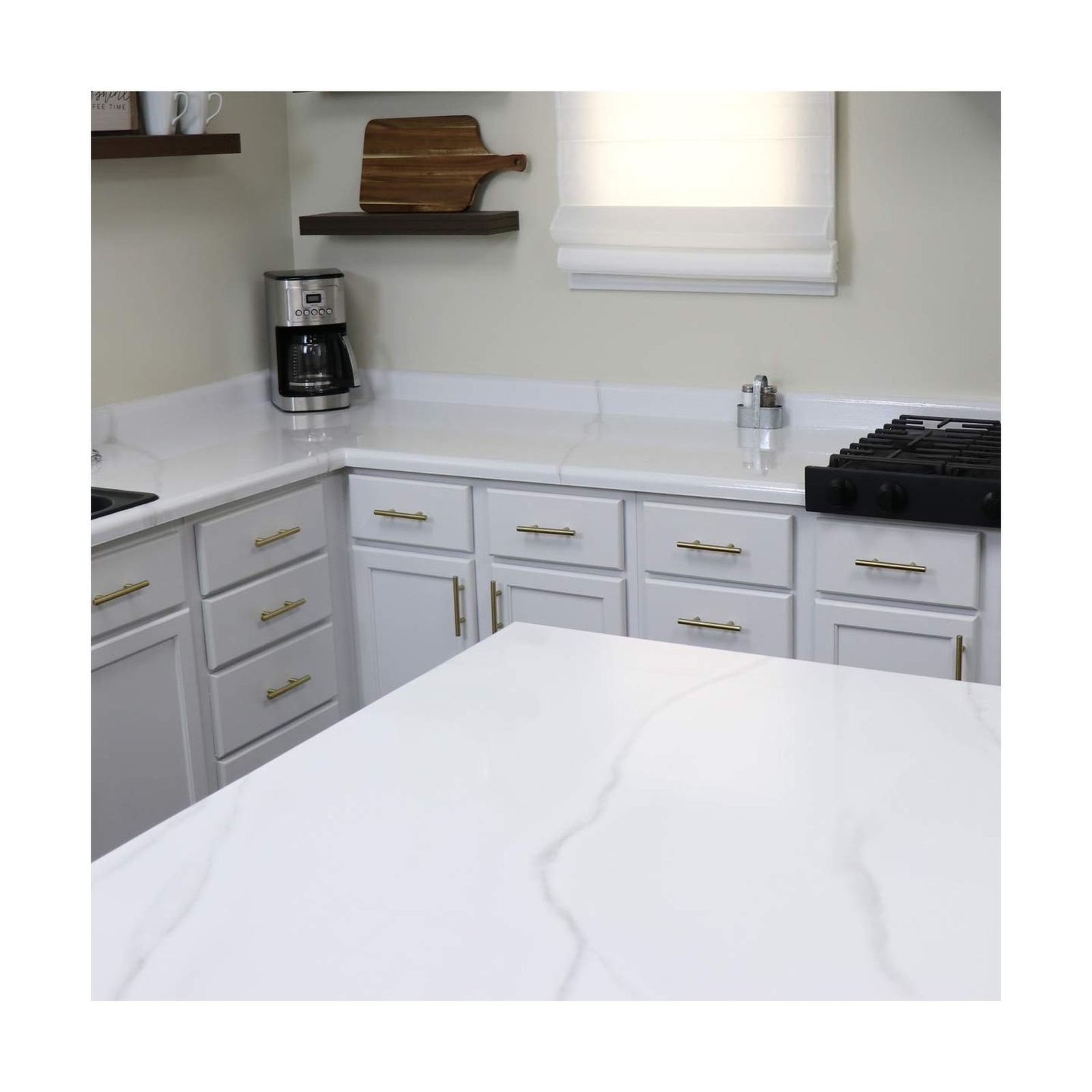 Giani Marble Easy Epoxy Countertop Paint Kit (Carrara White) Carrara White