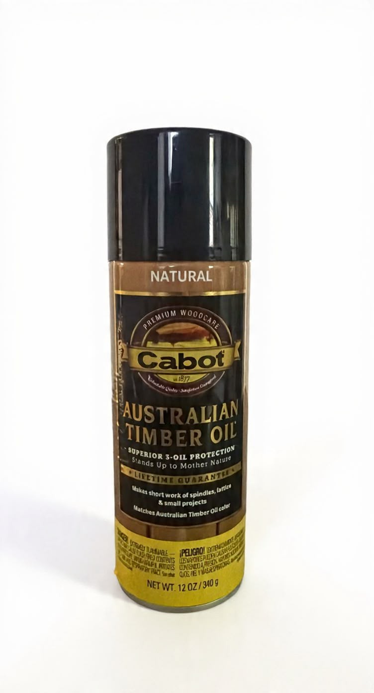Cabot Australian Timber Oil Pre-Tinted Natural Transparent Exterior Wood Stain
