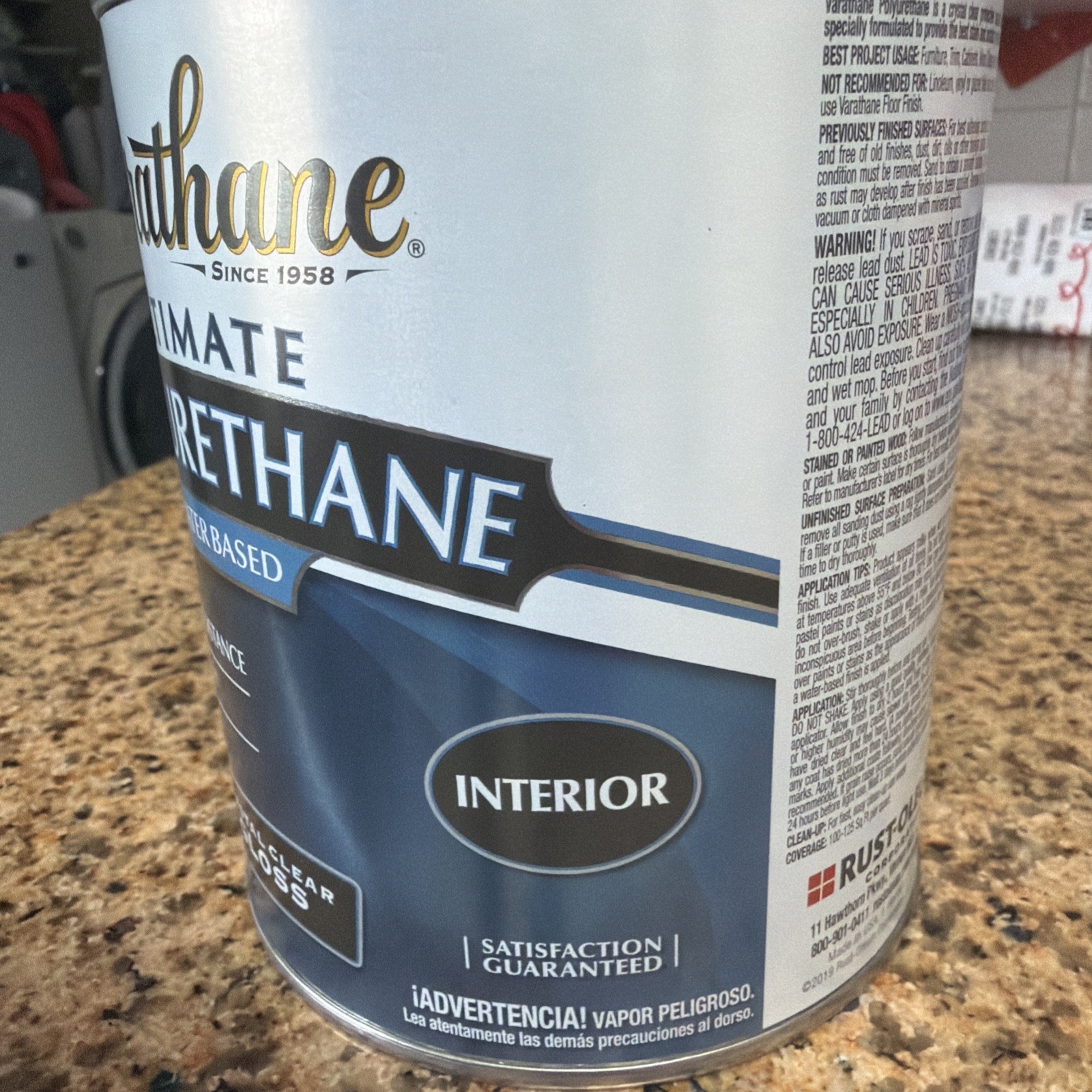 Water-Based Crystal-Clear Ultimate Polyurethane | Interior Wood Protection | …