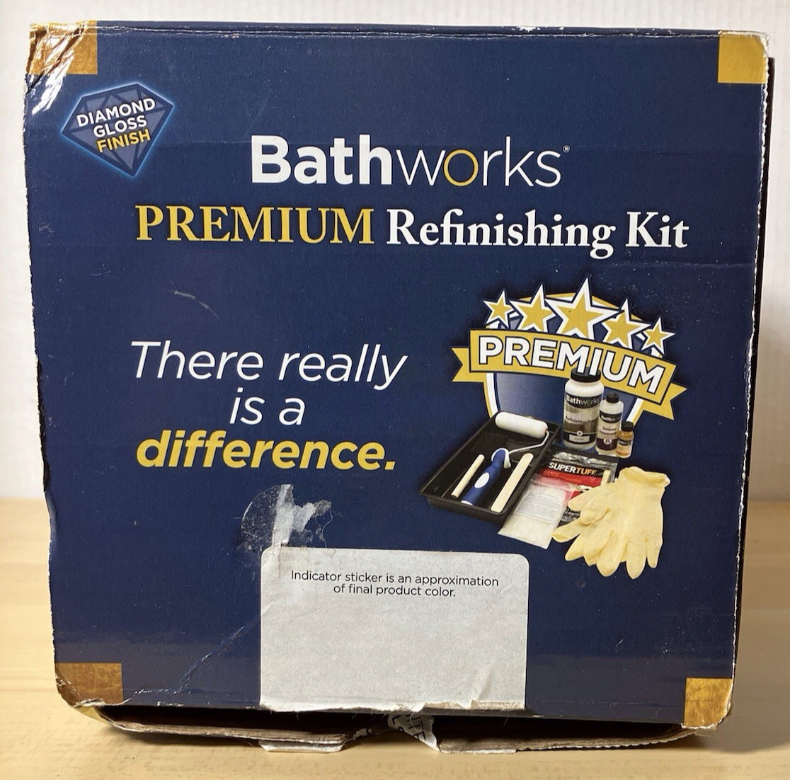 Bathworks Premium Refinishing Kit for Tub Tile, White (DS0005)