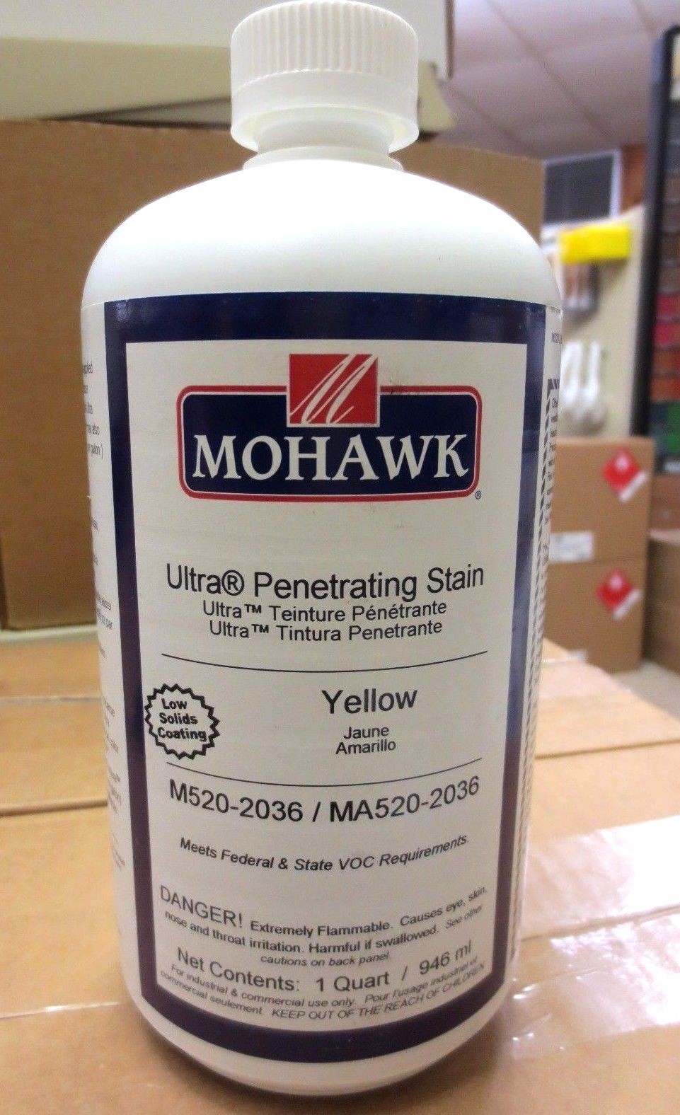 MOHAWK Ultra Penetrating Stain M-520 All Colors 1 Quart