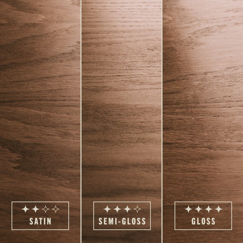 Water-Based Polyurethane Gloss Spray Wood Protection Scratch & Stain Resistant