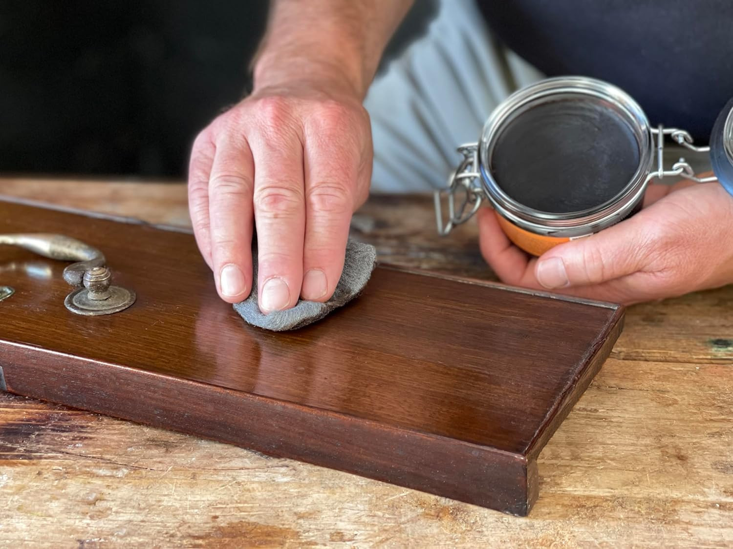 Beeswax Furniture Polishing Kit – Restore Antique & Mid Century Pieces