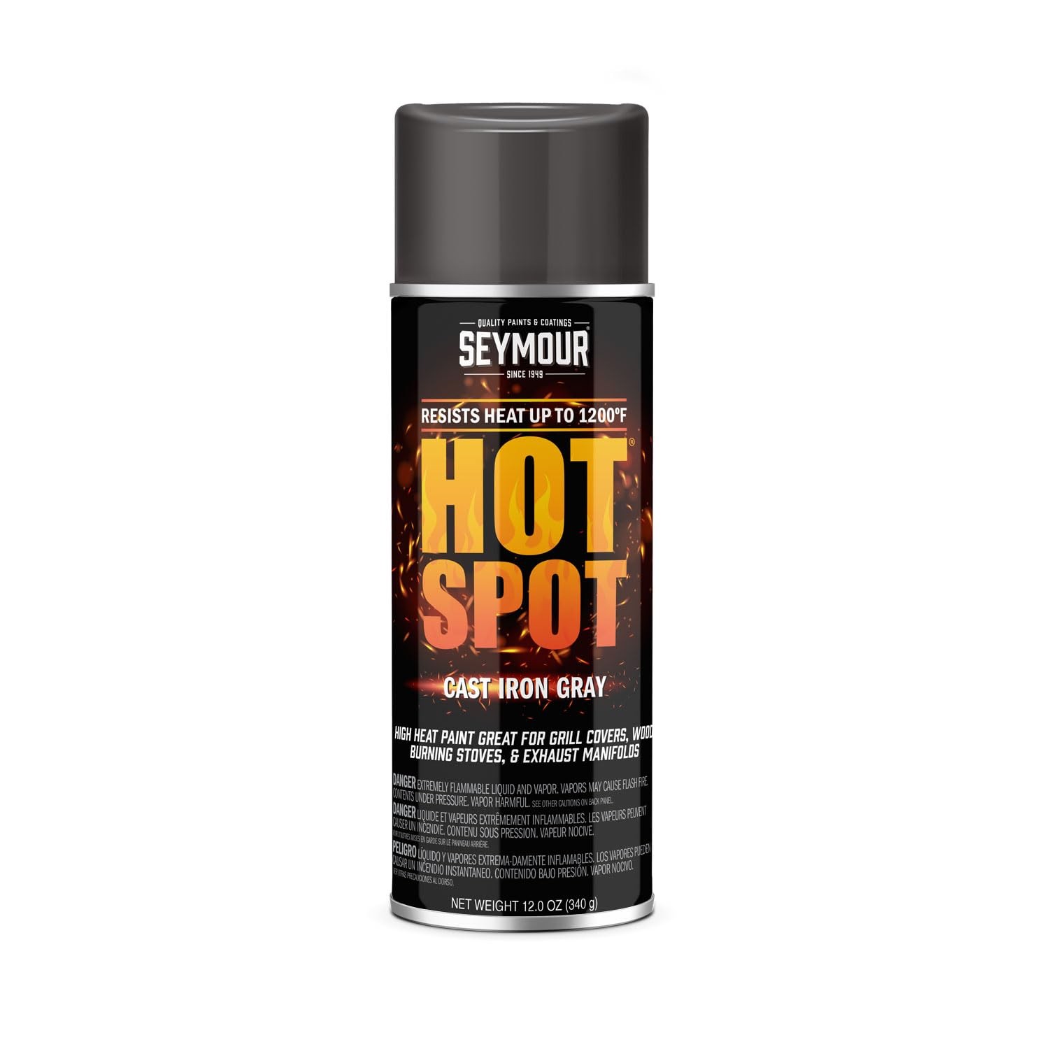 16-2668 Automotive Specialties Spray Paint, Cast Iron Gray 12 Ounce (Pack of 1)