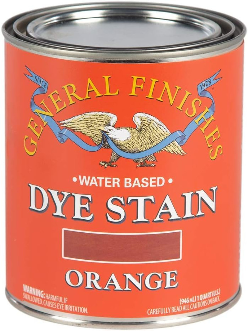 Water Based Dye, 1 Quart, Orange