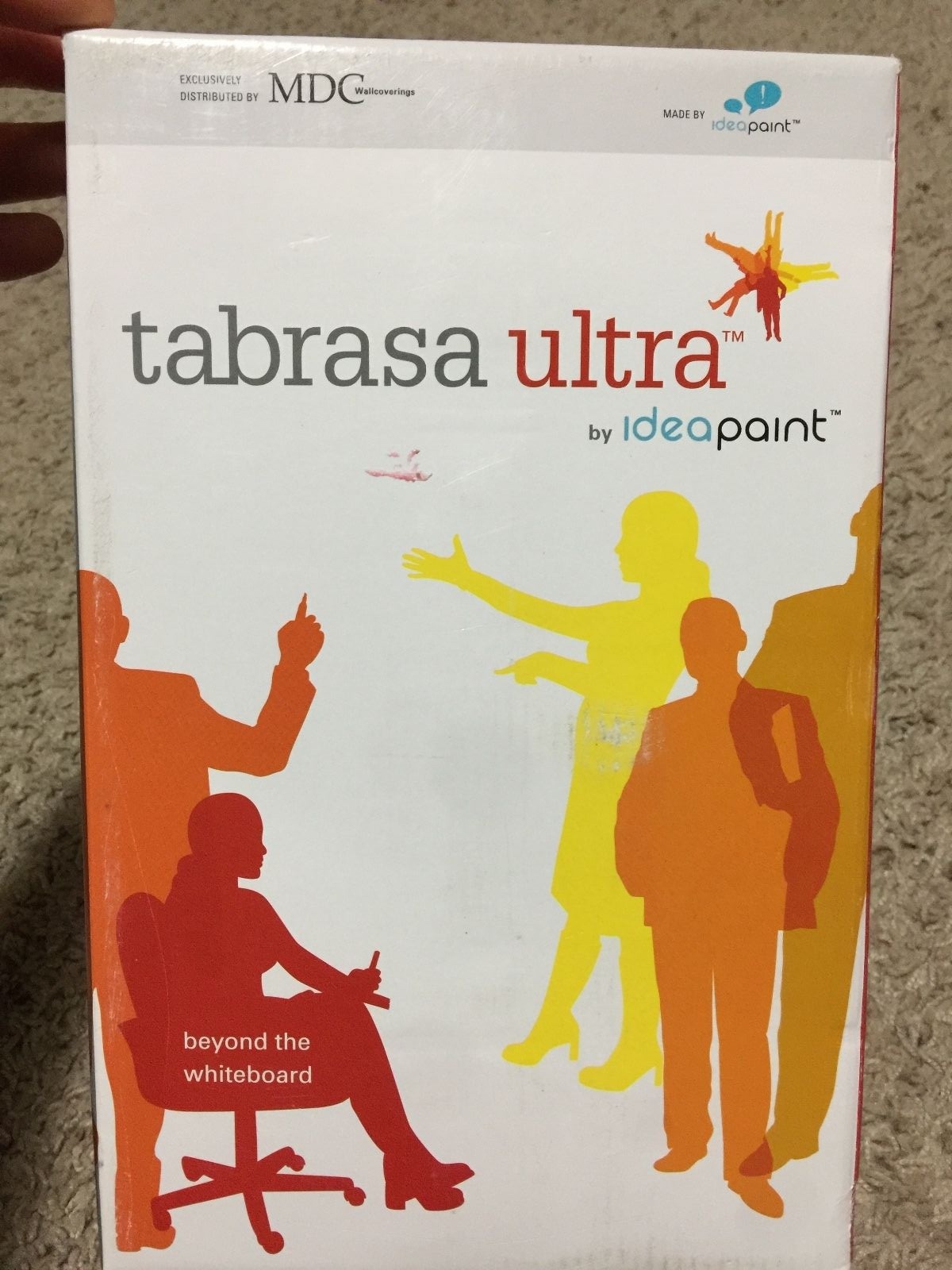 Ideapaint ,Tabrasa Ultra Off White – board paint kit 50sq ft