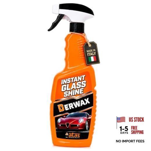 Car Wax Spray, Streak-Free Mirror Shine, Made in Italy, 25 Fl Oz | Easy Wipe