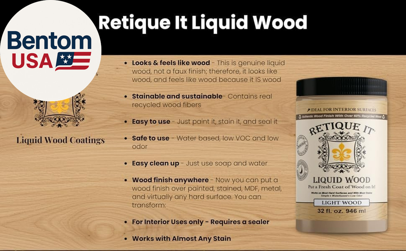 New and Improved Formula Liquid Wood Coatings – Stainable Primer – Paint It Then