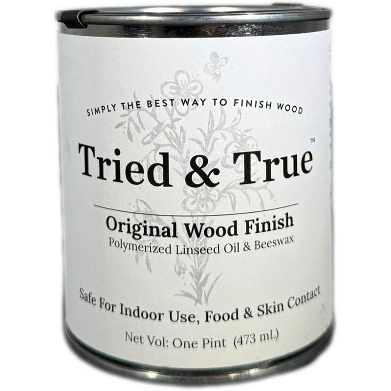 Linseed Oil Beeswax Wood Finish Non-Toxic Durable Easy Application Touch-Up New