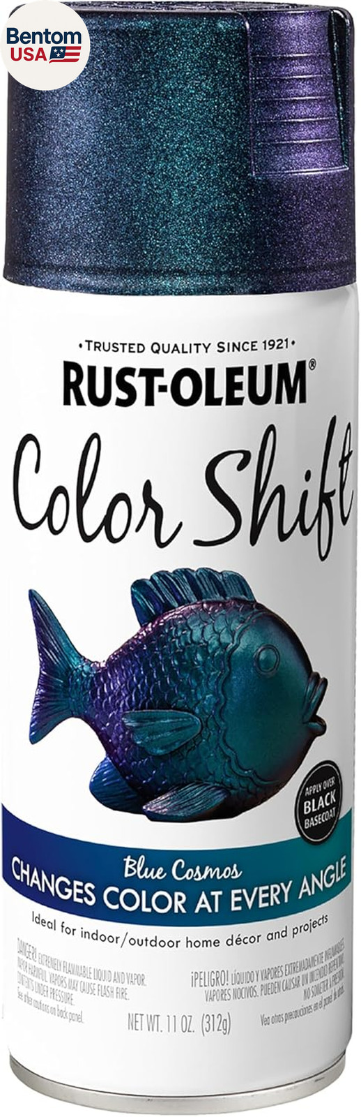 Rustoleum Color Shift Spray Paint, 11 Ounce, Cosmos Blue