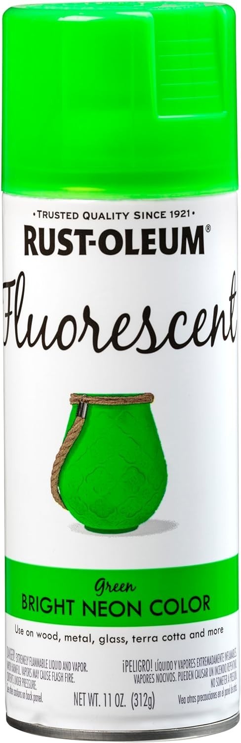 Rust-Oleum Specialty Fluorescent Spray Paint – 11 Oz, Select Color…