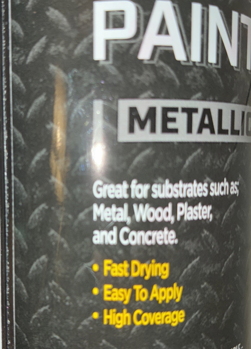 Pro Essential Metallic spray paint is fast drying formula provides Ultra Finish