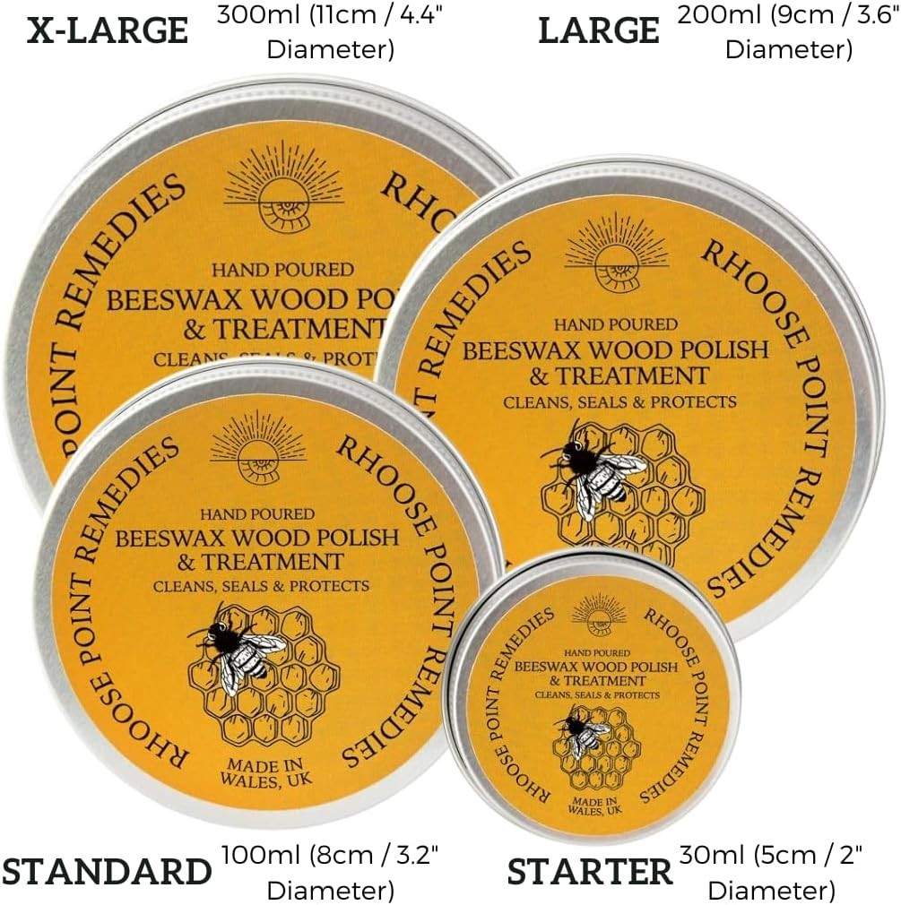 Eco-Friendly Lavender Beeswax Polish 3.4 Fl Oz – Protect & Enhance Wood Surfaces