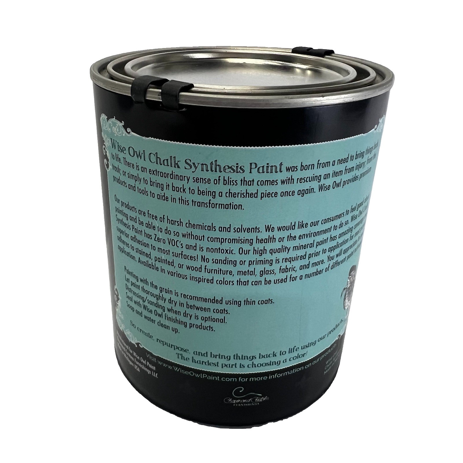 Wise Owl Chalk Synthesis Paint 16oz Color: Rock Steady (bright pink)
