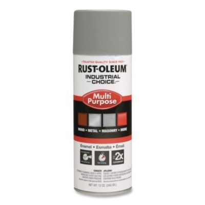 Rustoleum 1684830 Multi-Purpose Enamel Spray Paint Gloss Dove Gray 12 Oz