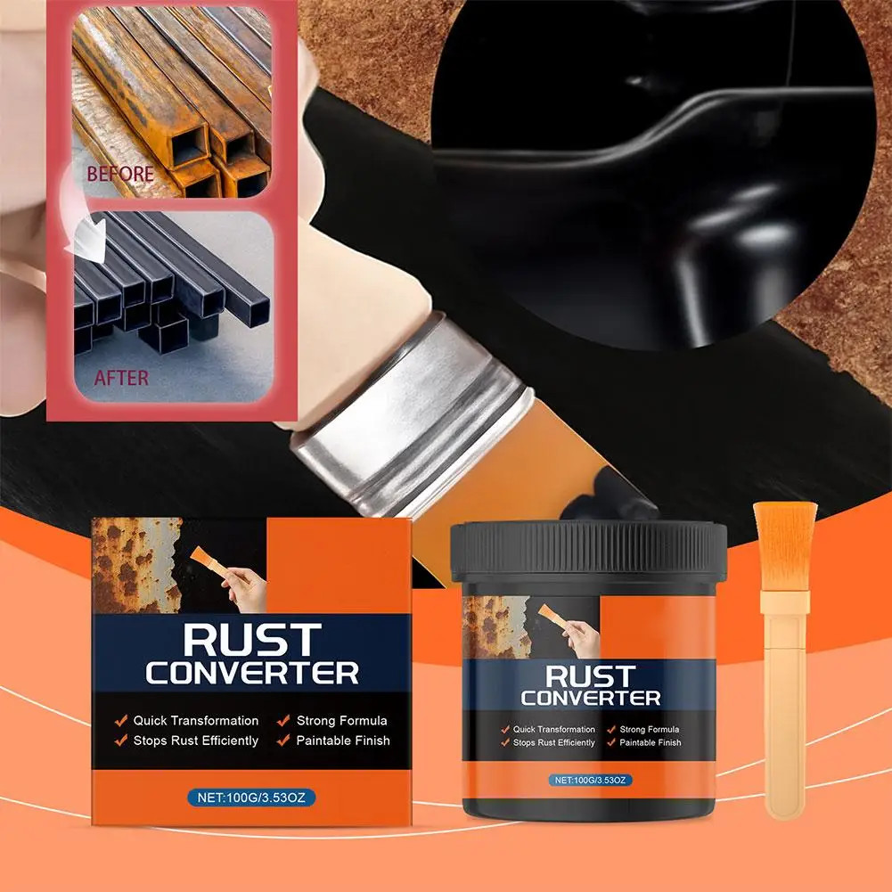 Rust Converter & Metal Primer Paint – Stops Rust Corrosion Inhibitor Coating