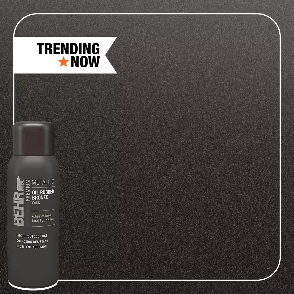 11 Oz. Oil Rubbed Bronze Satin Interior/Exterior Metallic Spray Paint