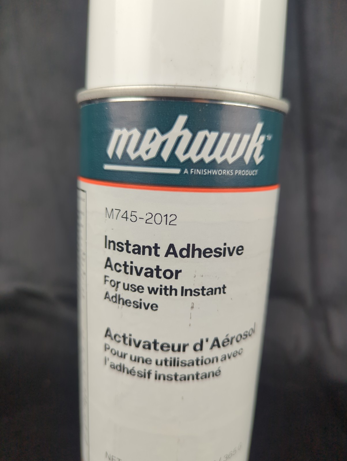 Mohawk M745-2012 Instant Adhesive Activator For Use With Instant Adhesive 13 oz