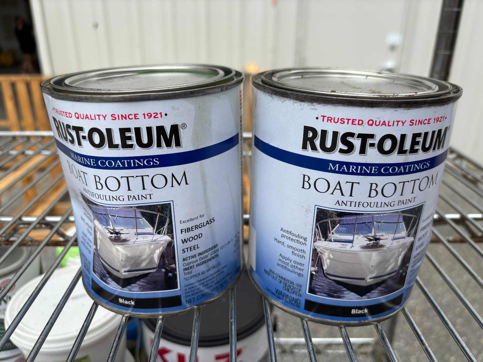 Rust-Oleum Black Boat Bottom Paint