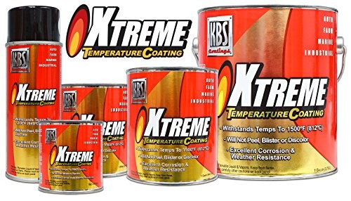 65306 Xtreme Temperature Coating – 1 Pint 16 Ounce (Pack of 1) Rocket Red