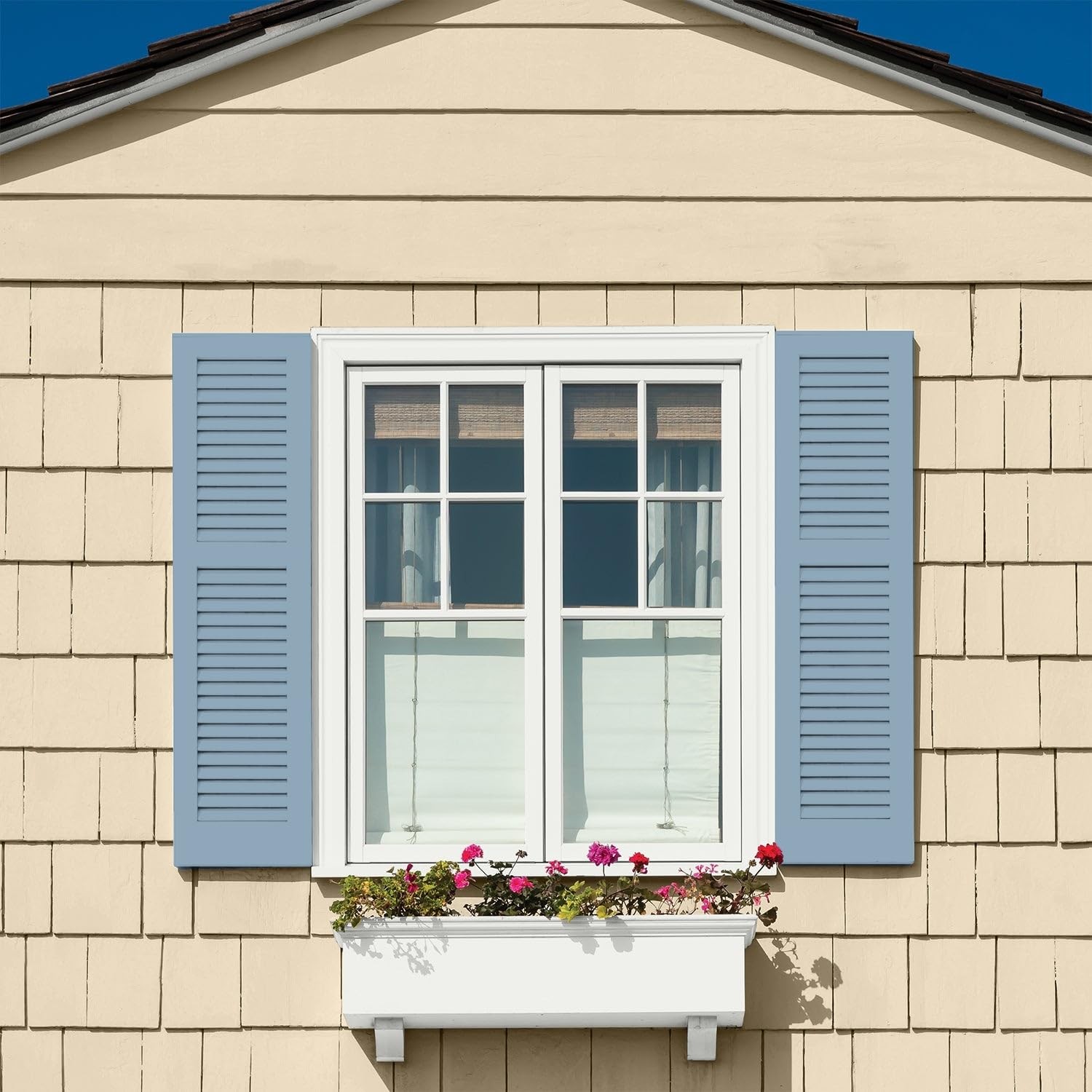 Glidden Total Exterior All-In-One Dresden Dream/Blue Satin 1 Gallon