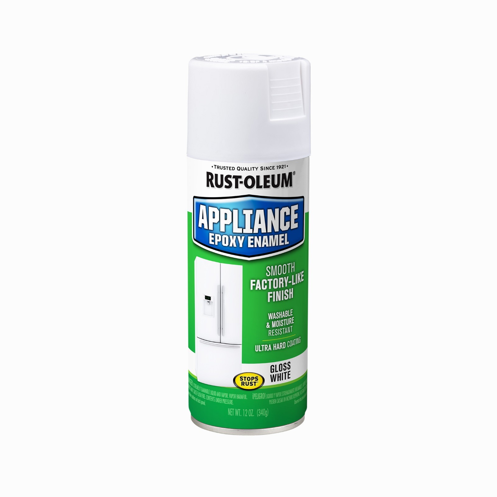 (6 pack) White, Specialty Appliance Epoxy Gloss Spray Paint, 12 oz