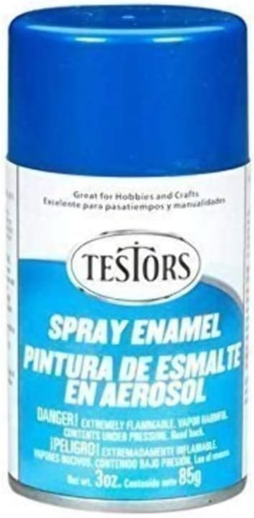 Testor’s 3oz Arctic Blue Enamel Spray – Fast-Drying & Water-Resistant Finish