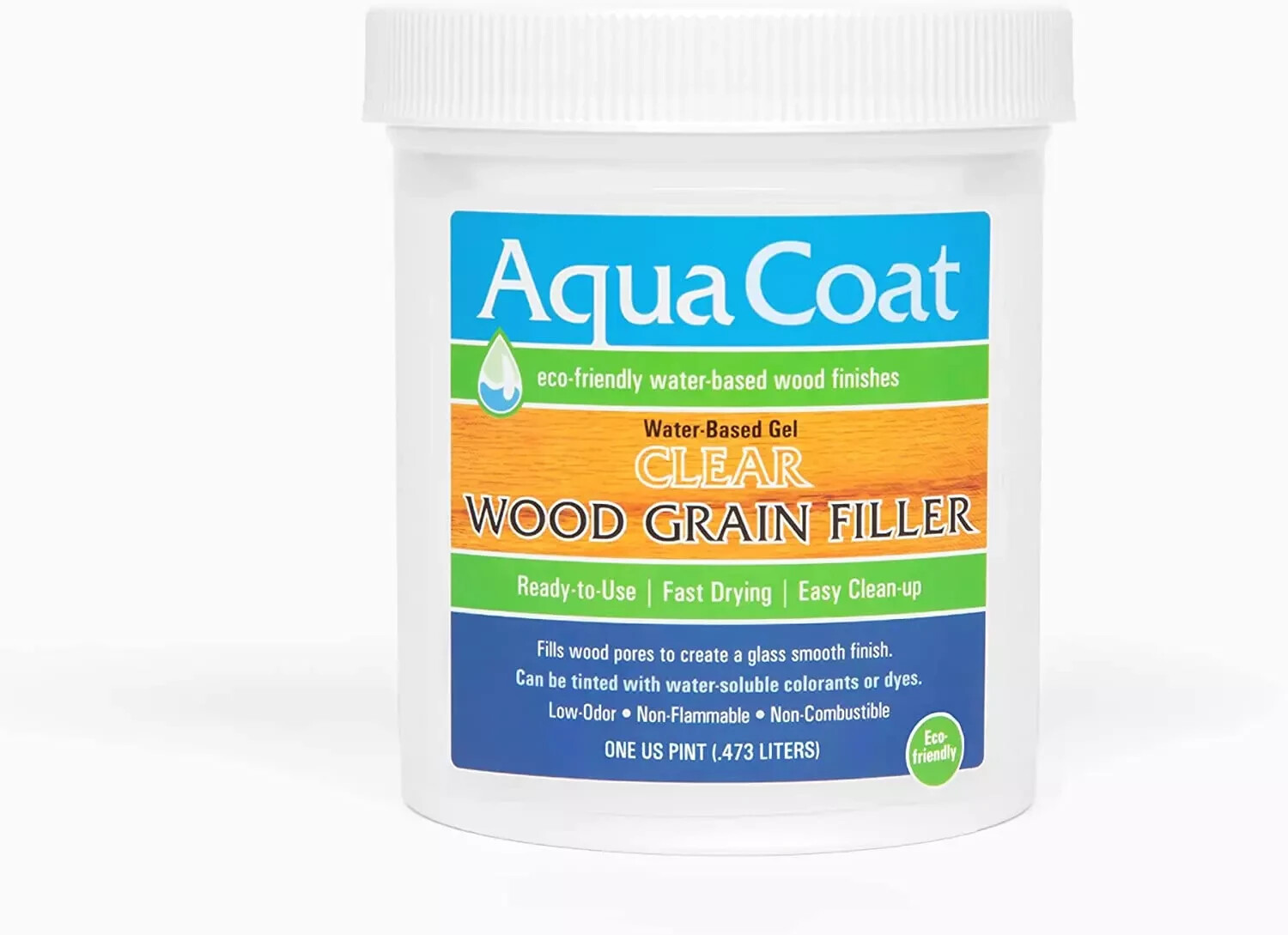 Water Based Wood Grain Filler Gel Fast Drying Low Odor Clear Wood Filler