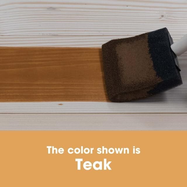 Eco-Friendly Fast Drying Teak Wood Stain for Indoor & Outdoor Use – 500ml