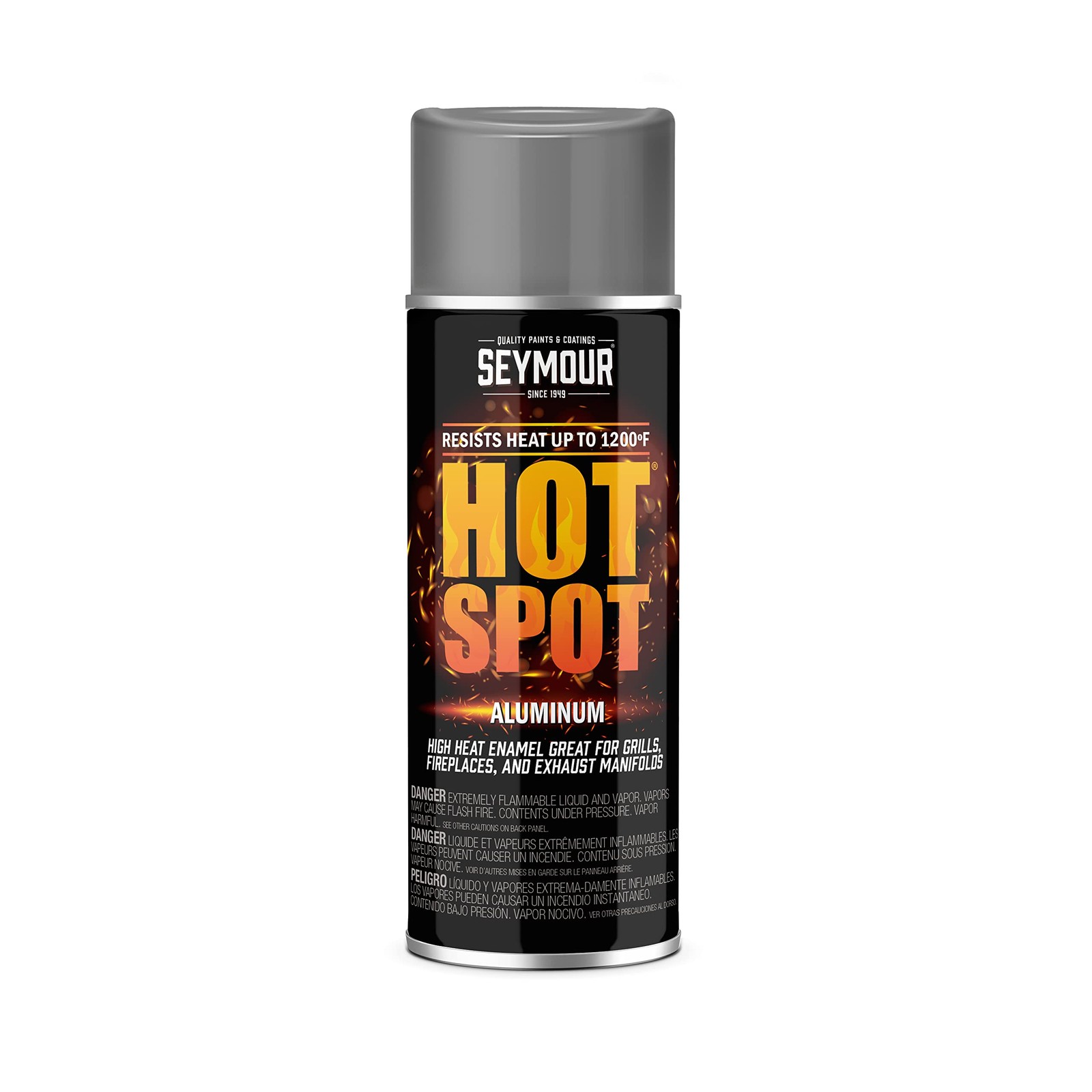 16-1201 Hot Spot High Heat Spray Paint Aluminum 12 oz – 1200°F Heat Resistant…