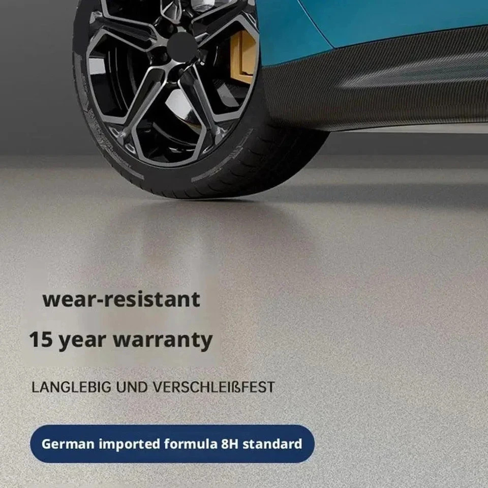 High-Gloss Marble Effect Epoxy Floor Coating, Louis Forest Epoxy Floor Paint