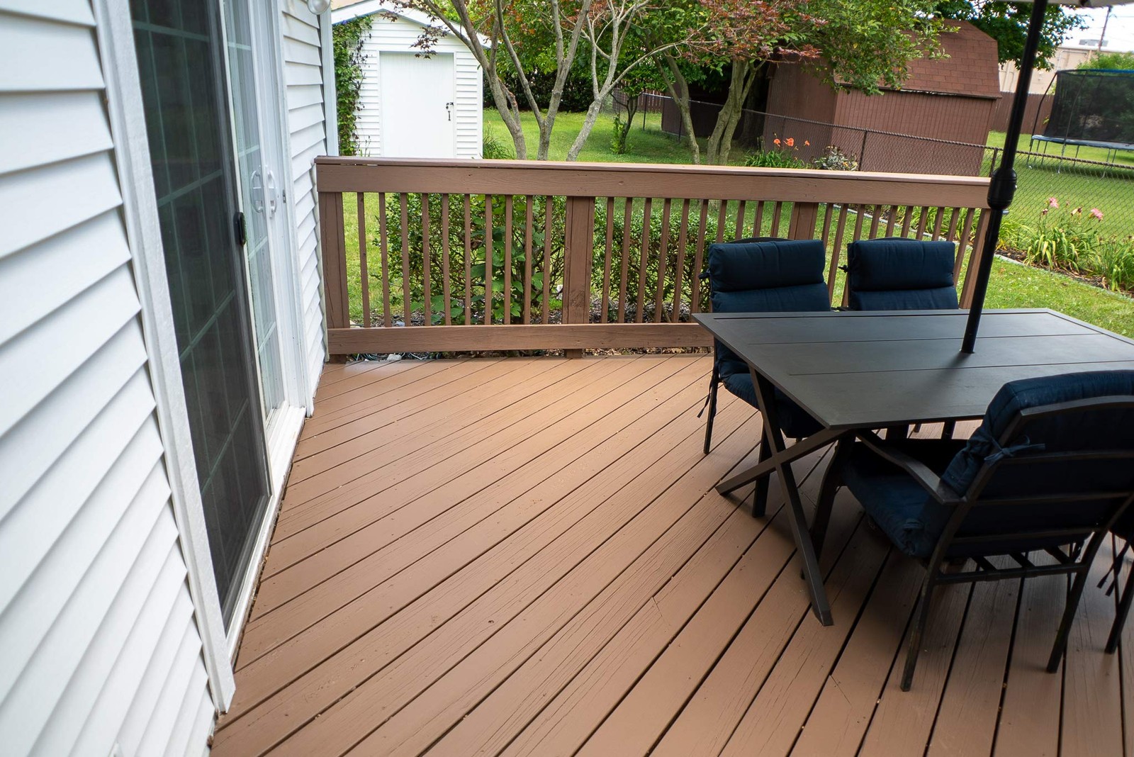 #1 Deck Premium Advanced Solid Color Outdoor Wood Stain and Sealer in One – W…