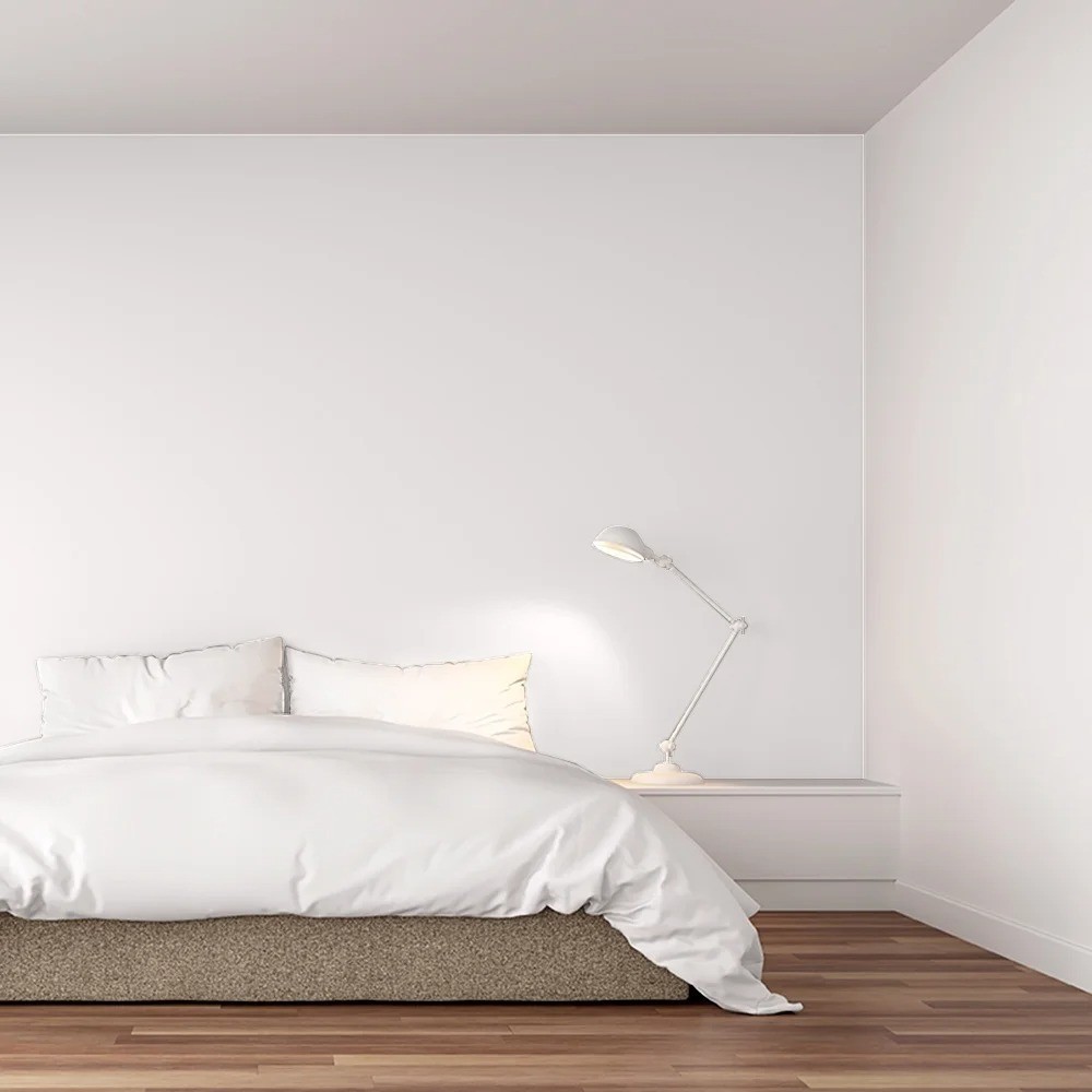 Quick Cover Interior Latex Paint Flat White 1 Gallon