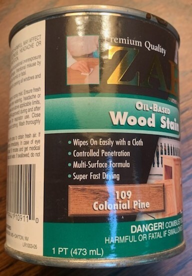 Zar Interior Stain 109 Colonial Pine PINT
