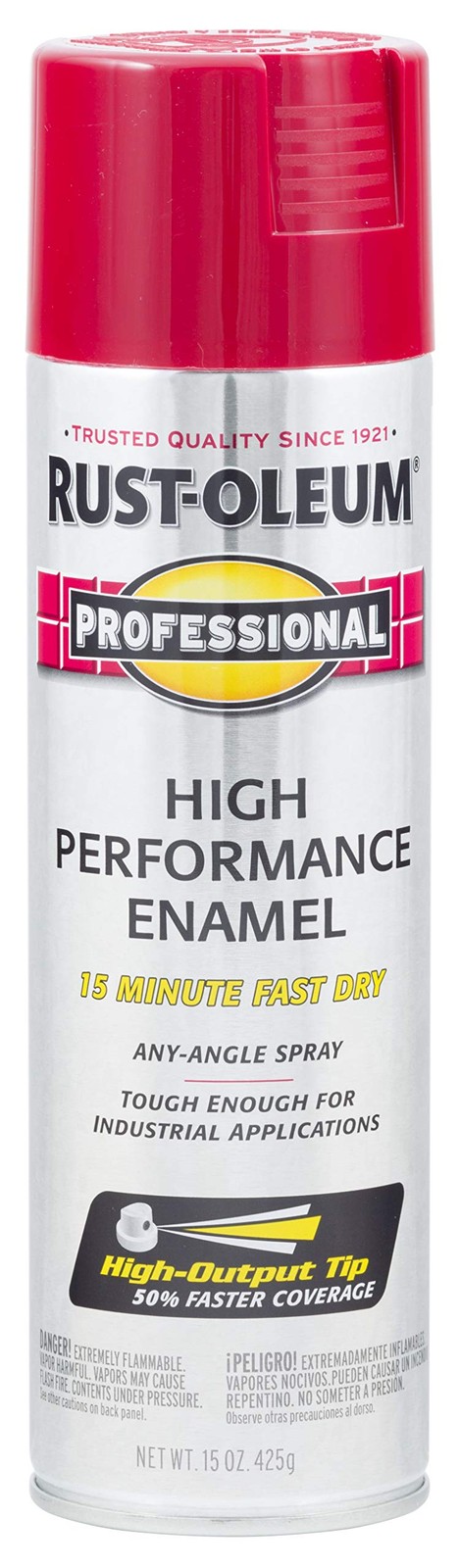 Rust Oleum Professional 15 Oz Gloss Regal Red Spray Paint For Metal Wood Conc…