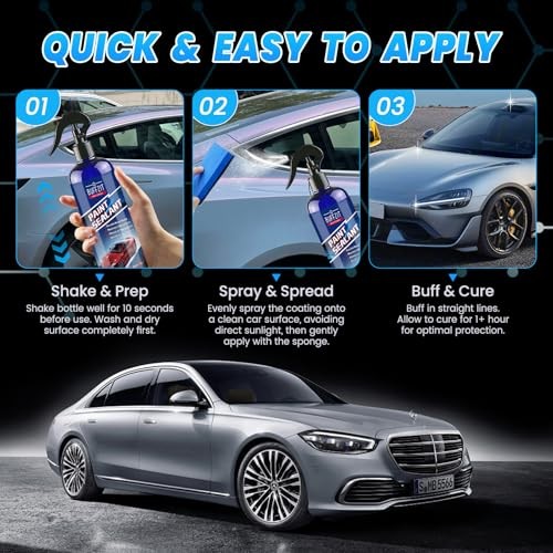 Paint Sealant Spray Quick Effect Coating Agent for High Gloss Shine &