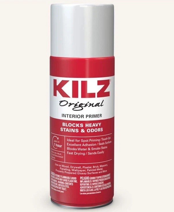 KILZ Original PRIMER 13OZ (Pack of 6), White.