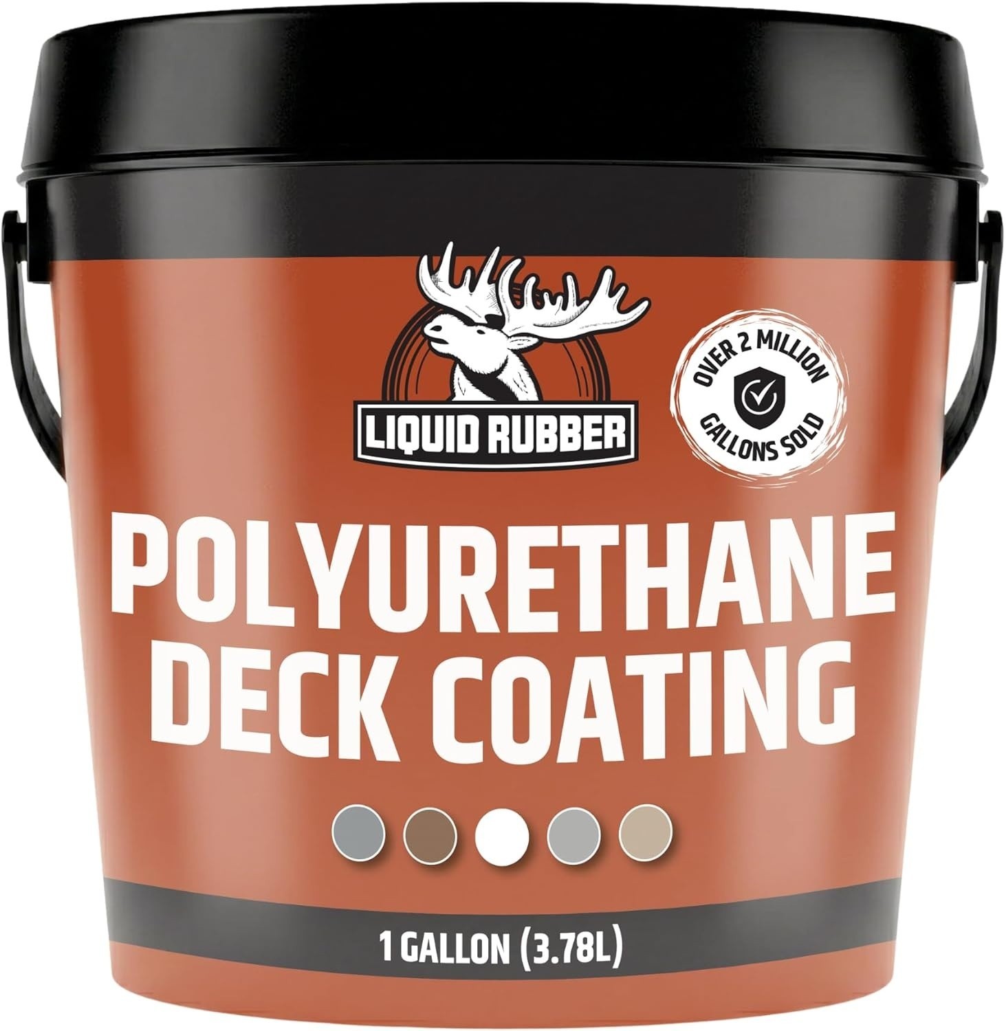 Textured Polyurethane Deck Coating – 10X Stronger Than Paint Stain – Waterproof