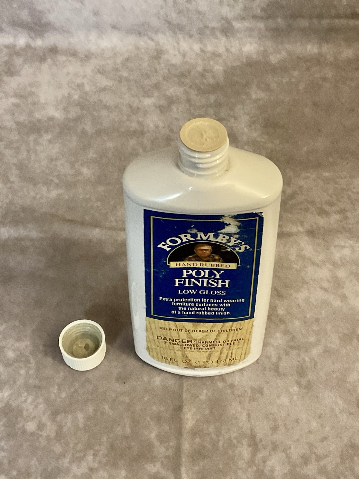 FORMBY’S HAND RUBBED POLY FINISH LOW GLOSS 16 FL OZ NEW OLD STOCK