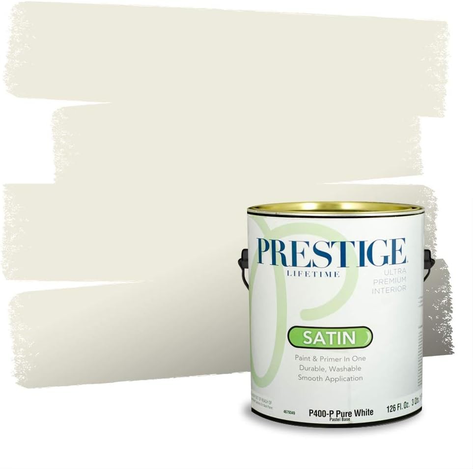 Ultra Premium Interior Paint, Self-Priming Latex, 1 Gal, Low VOC, Washable